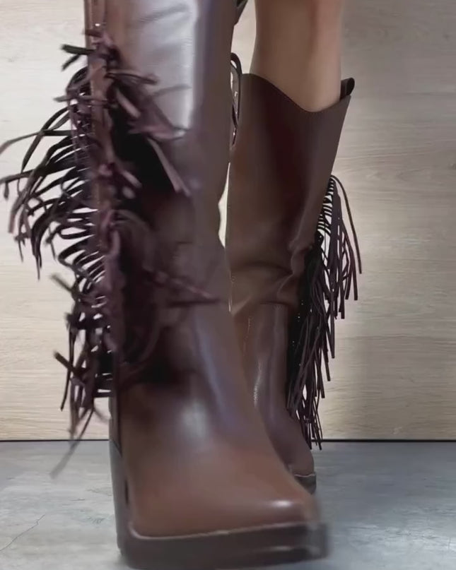Botas Mujer Maiki - Marron