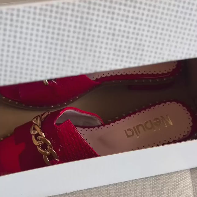 Stilettos Mujer Bandi - Rojo