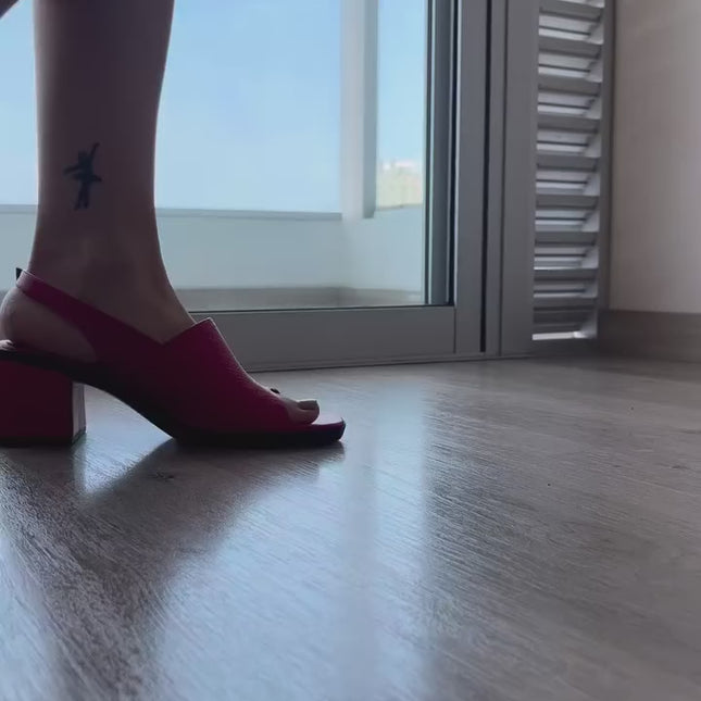 Stilettos Mujer Mili - Rojo