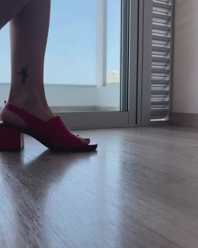 Stilettos Mujer Mili - Rojo