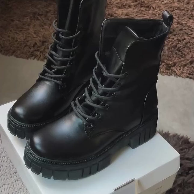 Botas Mujer Tavai  - Negro