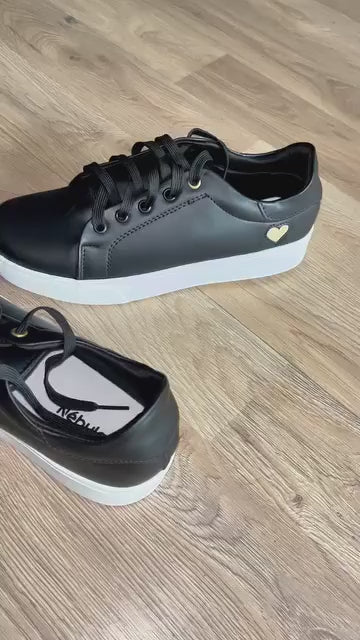 Zapatillas Urbanas Mujer Arezzo - Negro