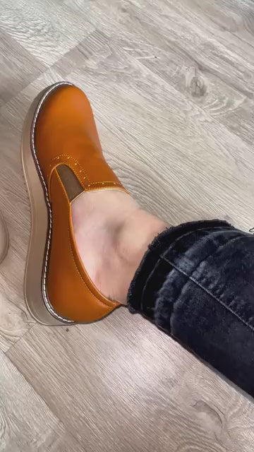 Mocasines Mujer Ferrara - Camel