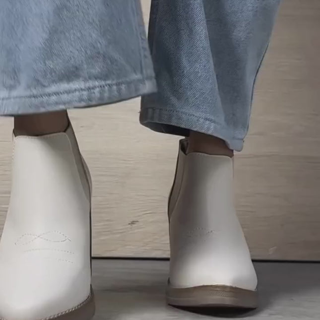 Botines Mujer Infany - Nude