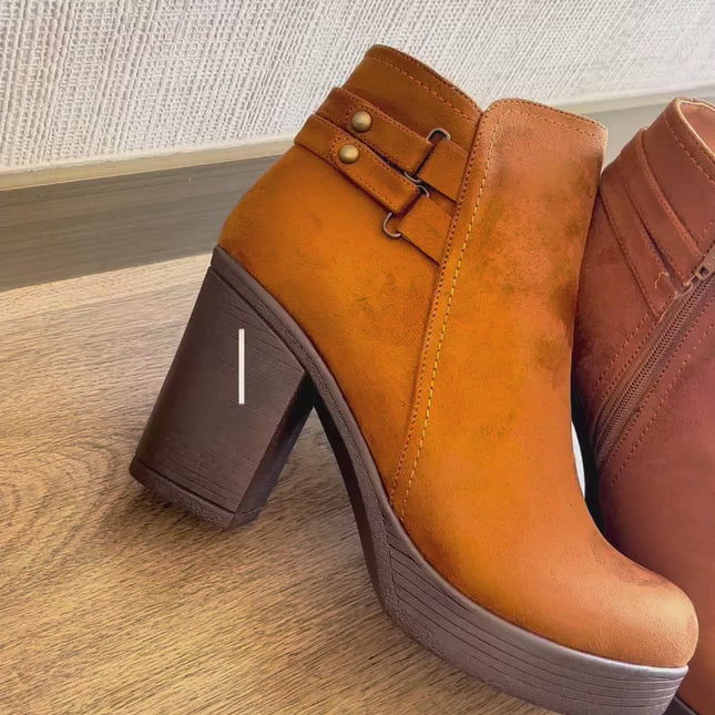 Botas Mujer Donia - Camel