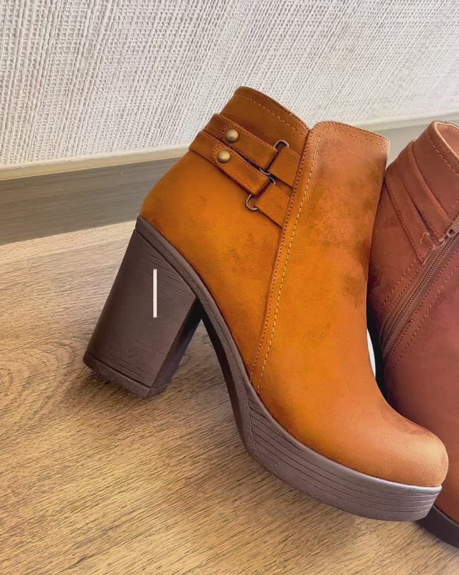 Botas Mujer Donia - Camel