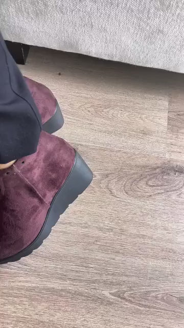Botines Mujer Alta - Marrón