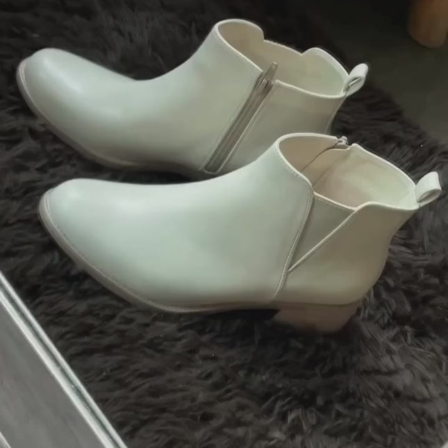 Botines Mujer Vaquet - Hueso