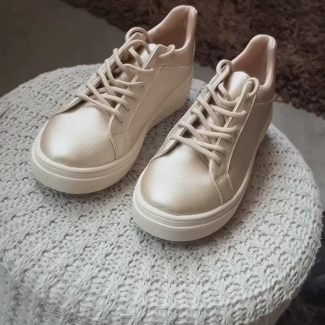 Zapatillas Urbanas Mujer Skaya - Dorado