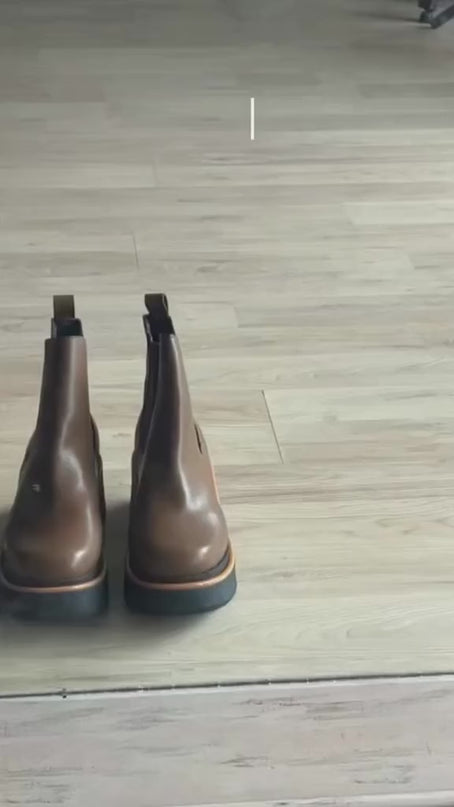 Botines Mujer Yuziba - Marrón