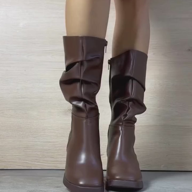 Botas Mujer Chunny - Marrón