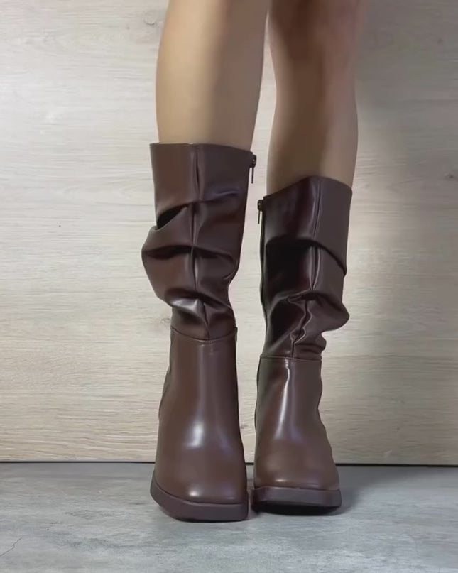 Botas Mujer Chunny - Marrón