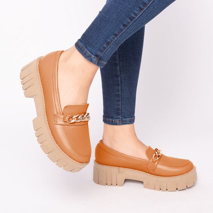 Mocasin PIstoya - Camel