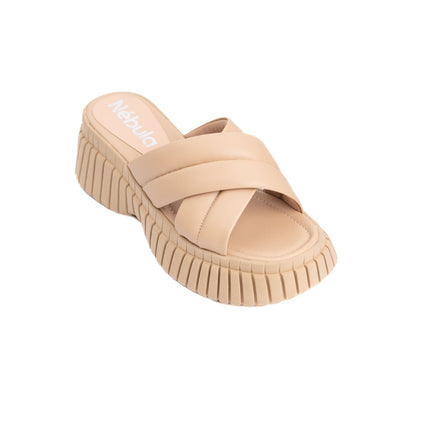 Sandalia Abumma - Beige - Tienda Nébula