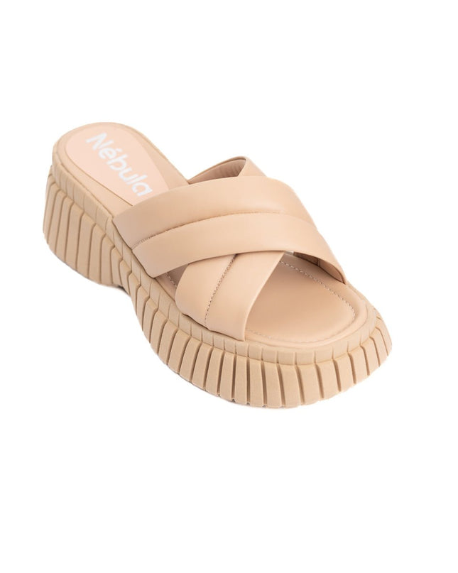 Sandalia Abumma - Beige - Tienda Nébula