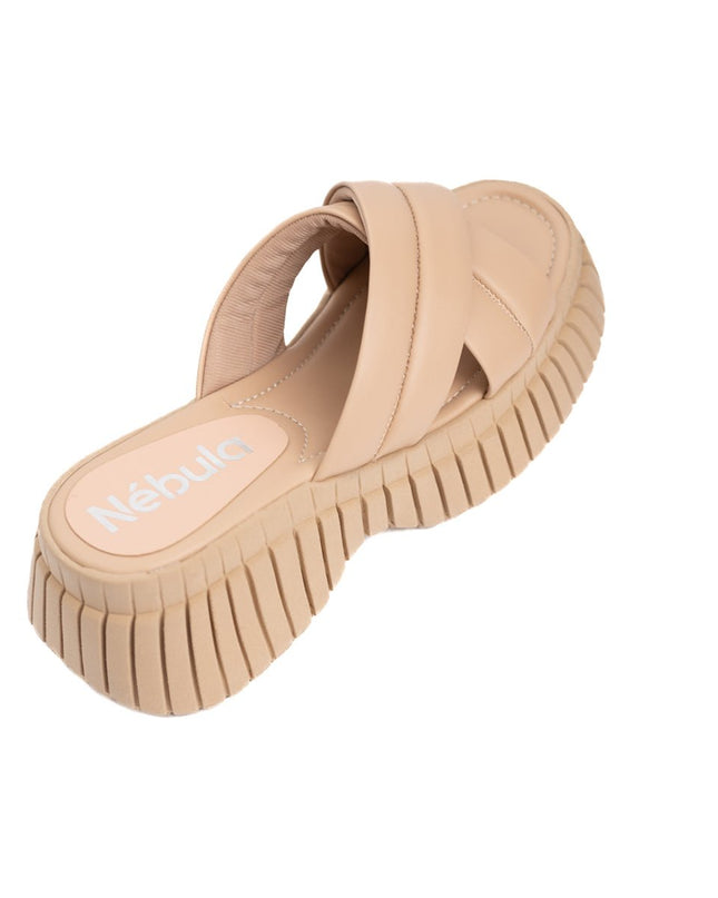 Sandalia Abumma - Beige - Tienda Nébula
