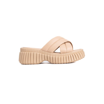 Sandalia Abumma - Beige - Tienda Nébula