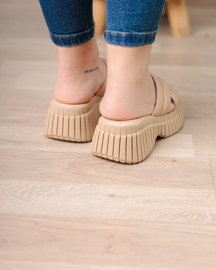 Sandalia Abumma - Beige - Tienda Nébula