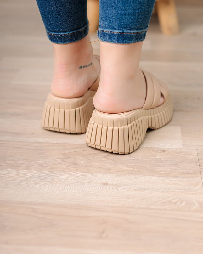 Sandalia Abumma - Beige - Tienda Nébula