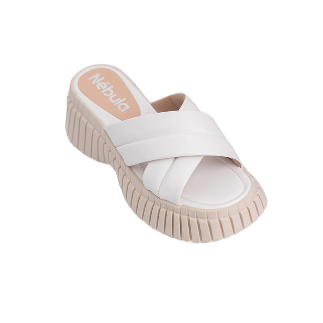 Sandalia Abumma - Blanco - Tienda Nébula