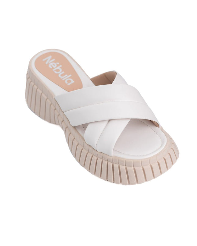 Sandalia Abumma - Blanco - Tienda Nébula