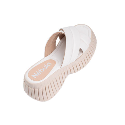 Sandalia Abumma - Blanco - Tienda Nébula