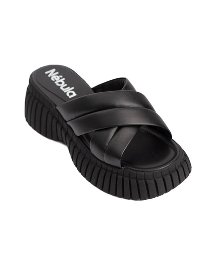 Sandalia Abumma - Negro - Tienda Nébula