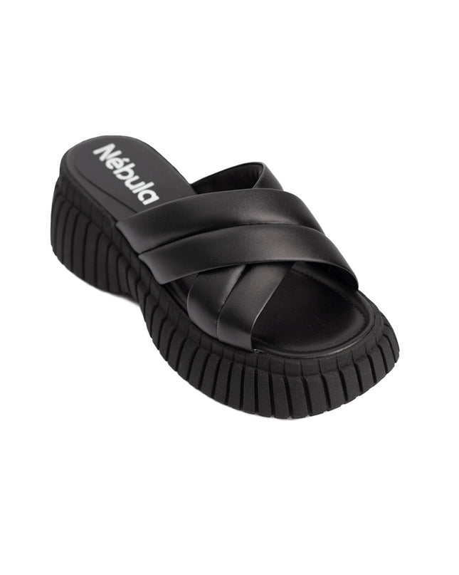 Sandalia Abumma - Negro - Tienda Nébula