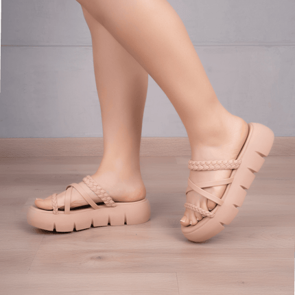 Sandalia Abuya - Nude - Tienda Nébula