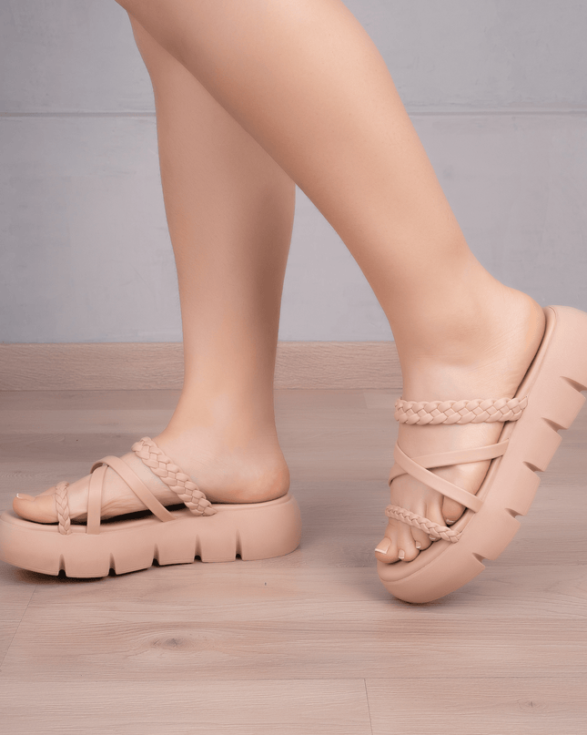 Sandalia Abuya - Nude - Tienda Nébula