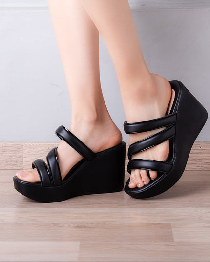 Sandalia Allen - Negro - Tienda Nébula