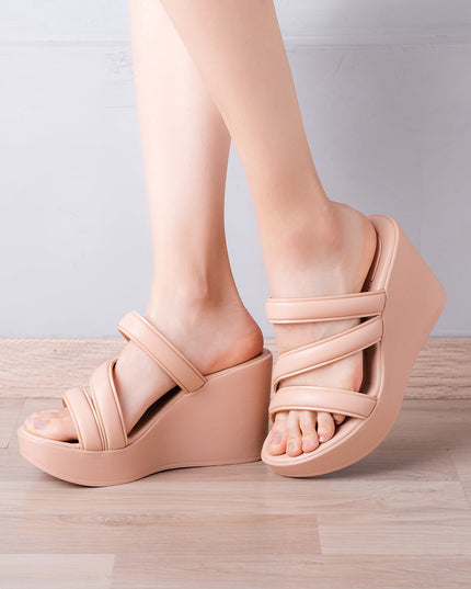 Sandalia Allen - Nude - Tienda Nébula