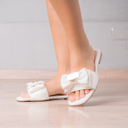 Sandalia Anca - Blanco - Tienda Nébula