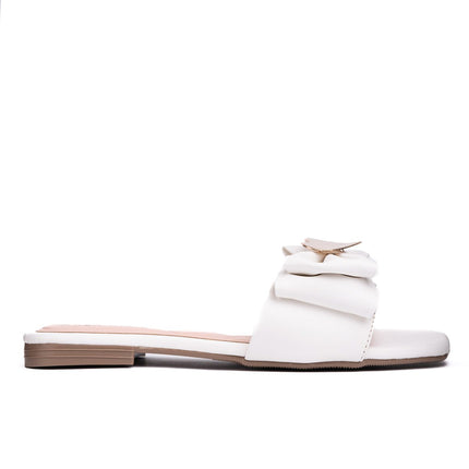 Sandalia Anca - Blanco - Tienda Nébula