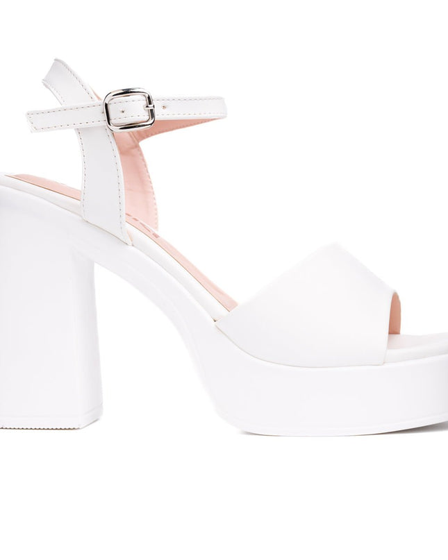 Sandalia Arabella - Blanco - Tienda Nébula
