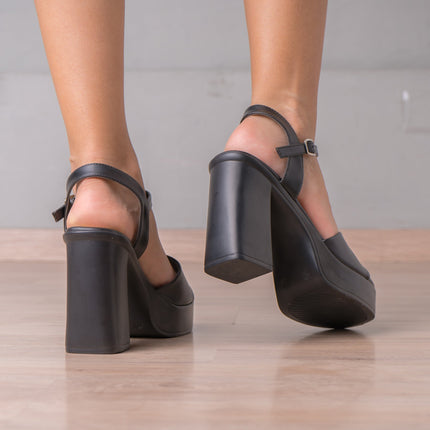 Sandalia Arabella - Negro - Tienda Nébula