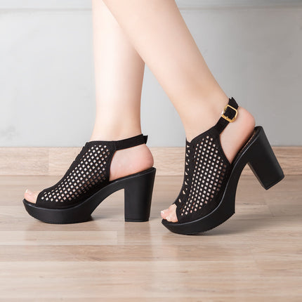 Sandalia Argoni - Negro - Tienda Nébula