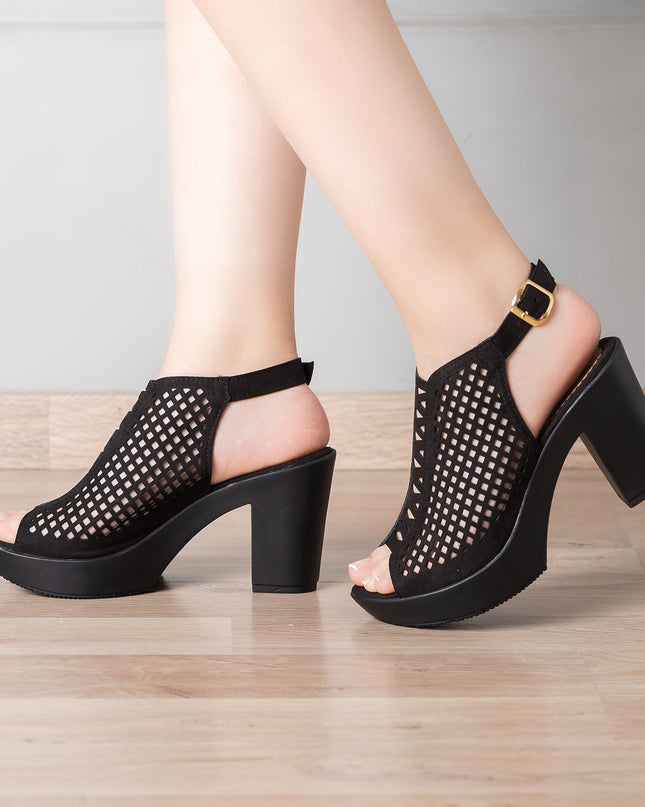 Sandalia Argoni - Negro - Tienda Nébula