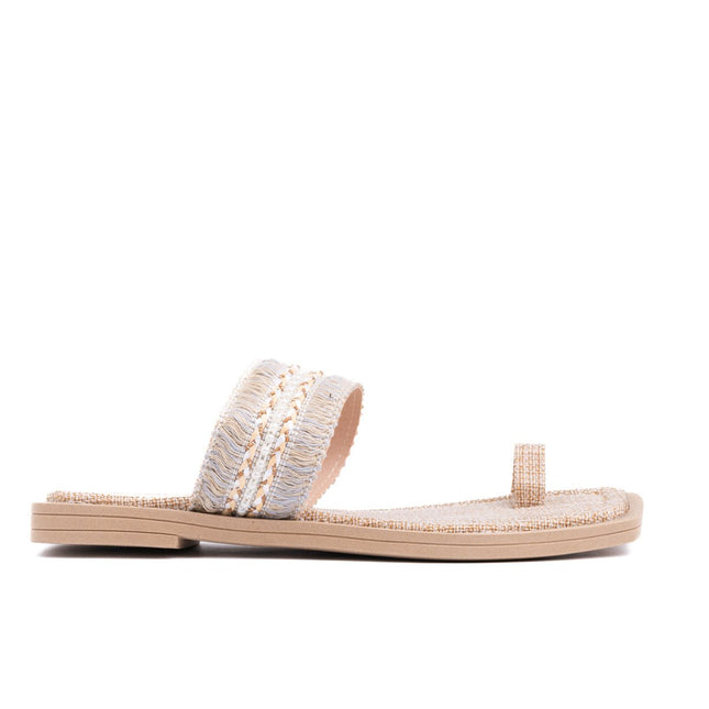 Sandalia Ashany - Beige - Tienda Nébula