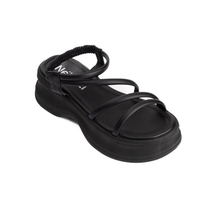 Sandalia Beasly - Negro - Tienda Nébula