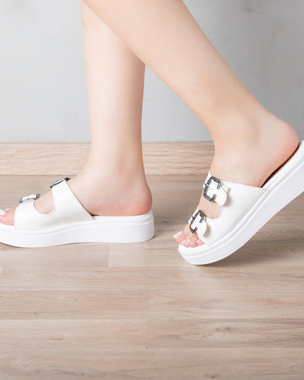 Sandalia Beipol - Blanco - Tienda Nébula