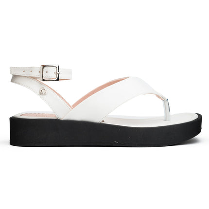 Sandalia Belvet - Blanco - Tienda Nébula