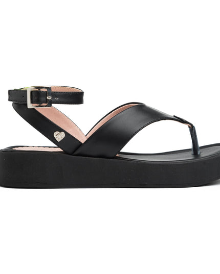 Sandalia Belvet - Negro - Tienda Nébula