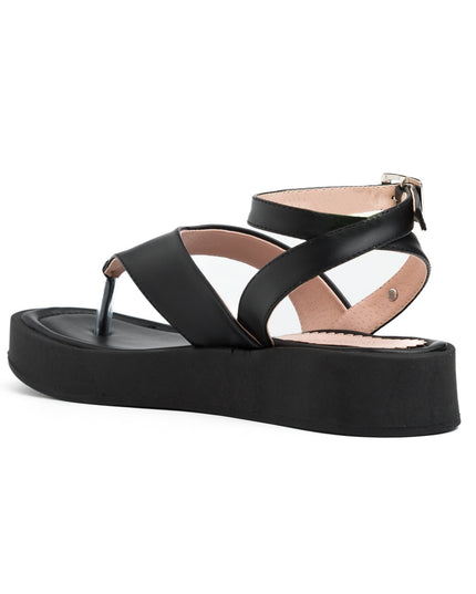 Sandalia Belvet - Negro - Tienda Nébula