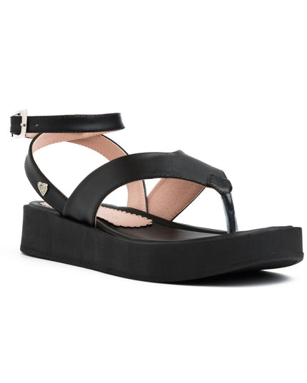 Sandalia Belvet - Negro - Tienda Nébula