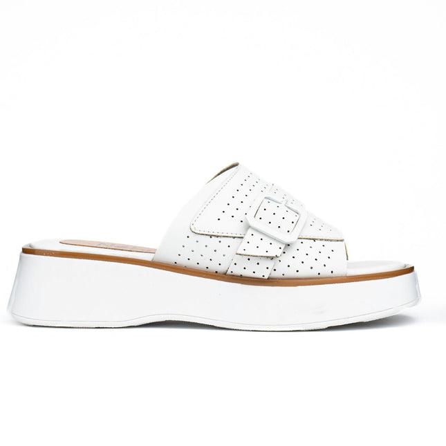Sandalia Benzim - Blanco - Tienda Nébula