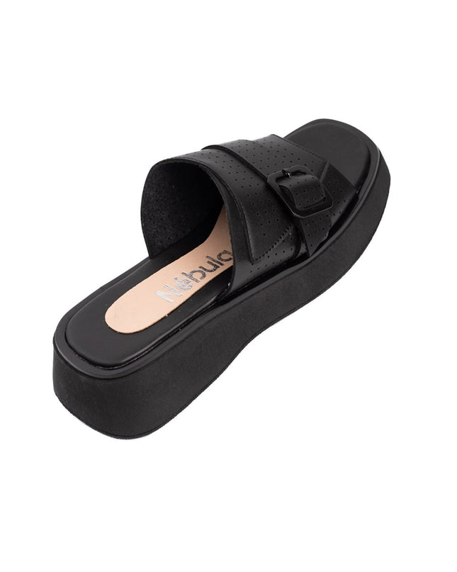 Sandalia Benzim - Negro - Tienda Nébula