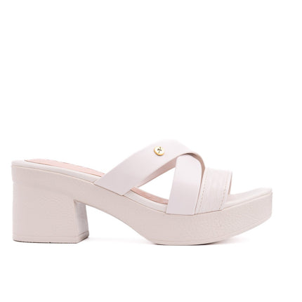 Sandalia Bethany - Hueso - Tienda Nébula
