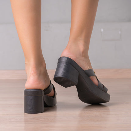 Sandalia Bethany - Negro - Tienda Nébula