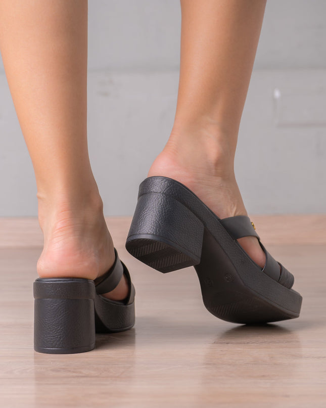 Sandalia Bethany - Negro - Tienda Nébula